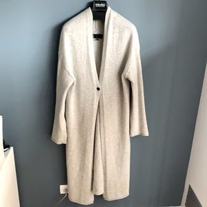 3 ply long cashmere sweater